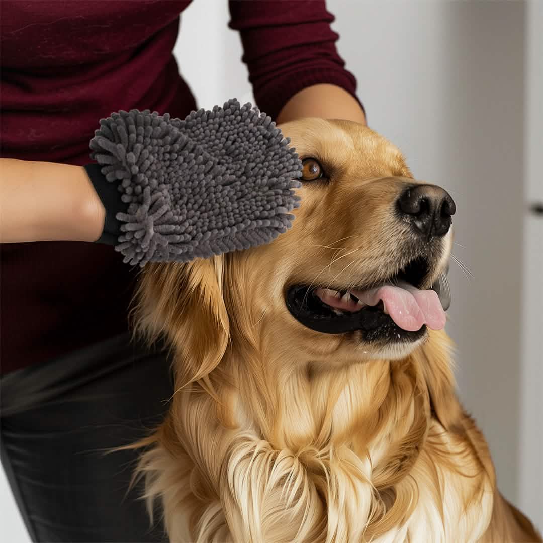 Everyday DryPaw™ Chenille Drying Mitt by Everyday Pet Deals