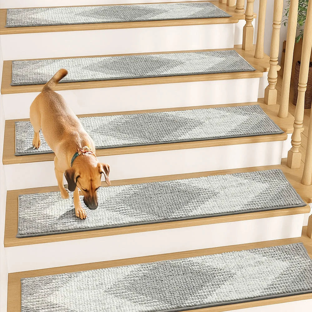 Everyday StepSafe™ Aspen Chenille Stair Treads by Everyday Pet Deals