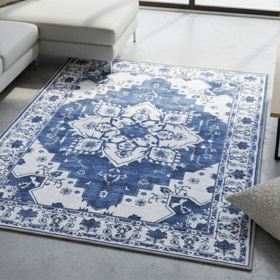 Everyday SoftStep™ Navybell Washable Area Rug by Everyday Pet Deals