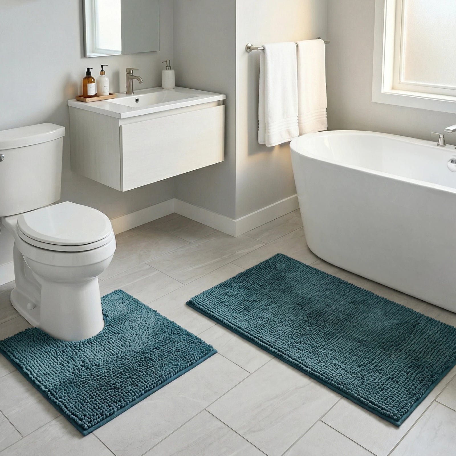 Everyday SoftStep™ Bath Mat Set by Everyday Pet Deals