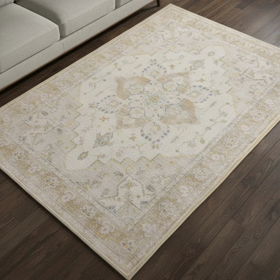 Everyday SoftStep™ Champagne Washable Area Rug by Everyday Pet Deals