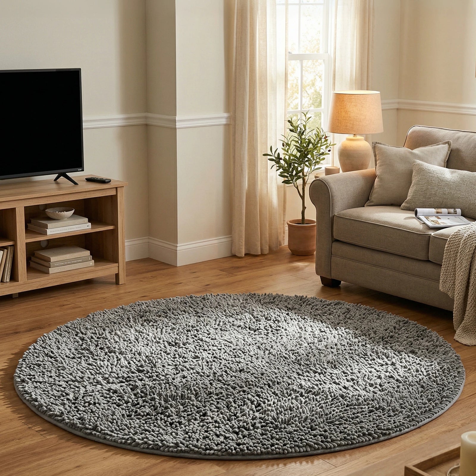 Everyday PawGuard™ Round Pet Mat by Everyday Pet Deals