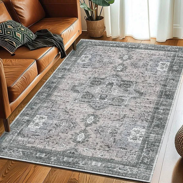 Everyday SoftStep™ Blue Bell Washable Area Rug by Everyday Pet Deals