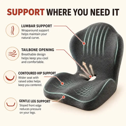 EverydayDeals™ Memory Seat Cushion