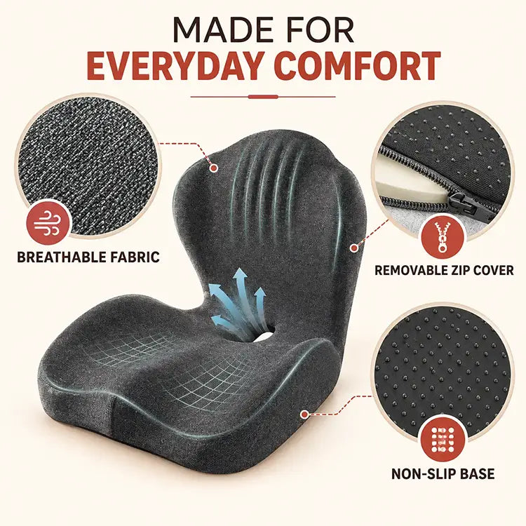 EverydayDeals™ Memory Seat Cushion
