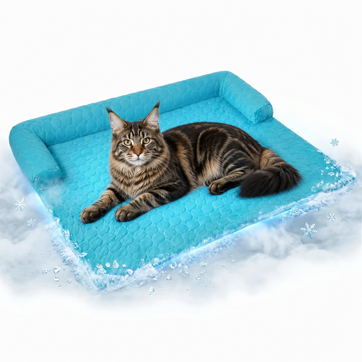 Everyday CloudRest™ Cooling Bolster Bed for cats