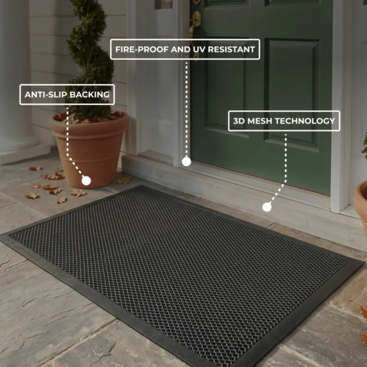 Everyday MeshGuard™ Outdoor Pet Mat — view 1